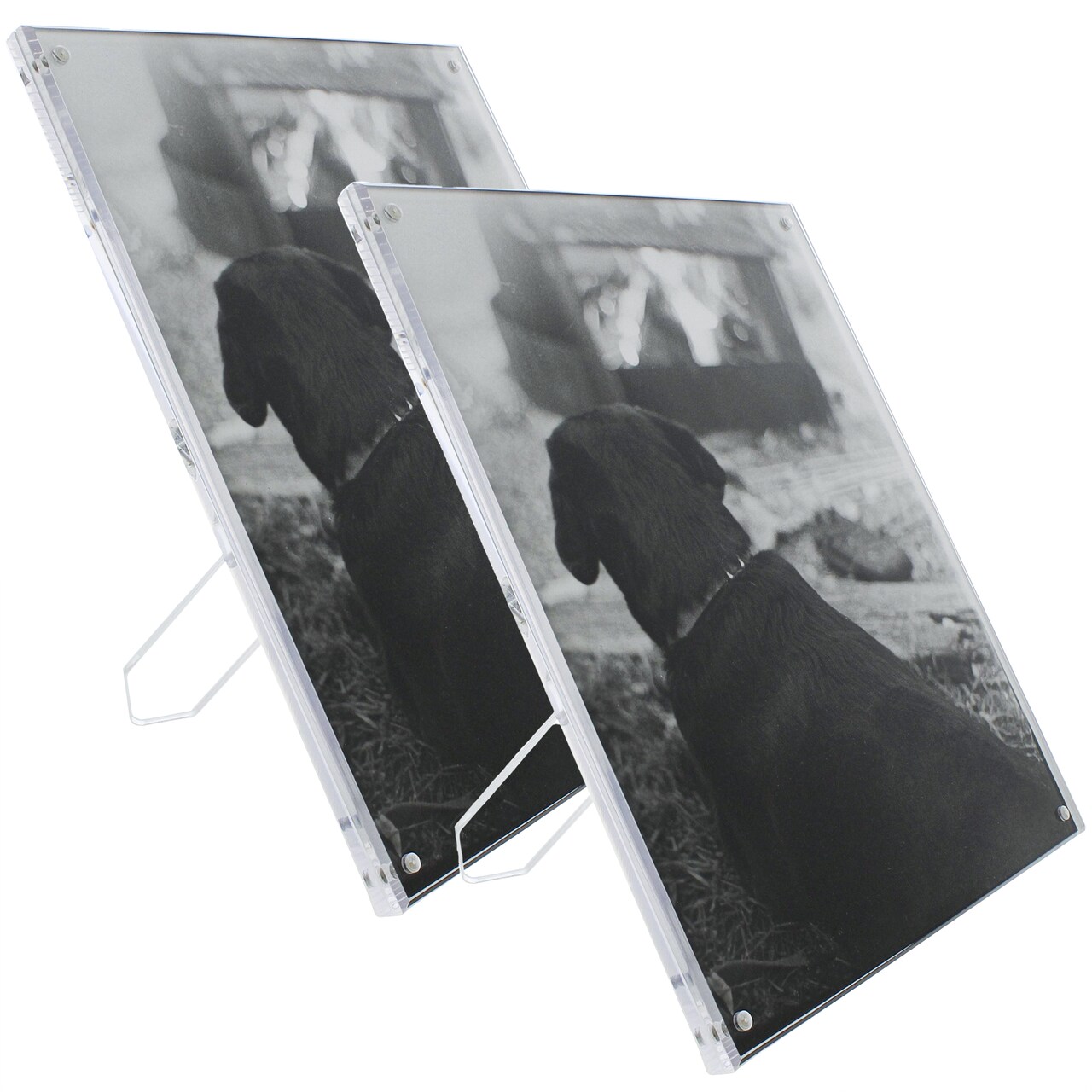 Creekview Home Emporium 8x10in Sturdy Clear Magnetic Acrylic Picture Frames